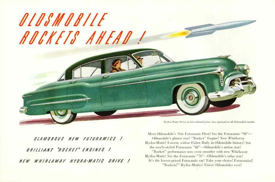 1950 Oldsmobile Auto Advertising